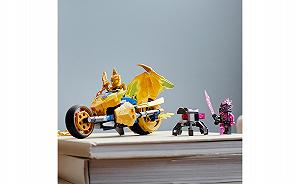 Дитячий конструктор LEGO Ninjago Мотоцикл Золотого Дракона Джея 137 деталей 71768 synthetic.ua - Фото 1