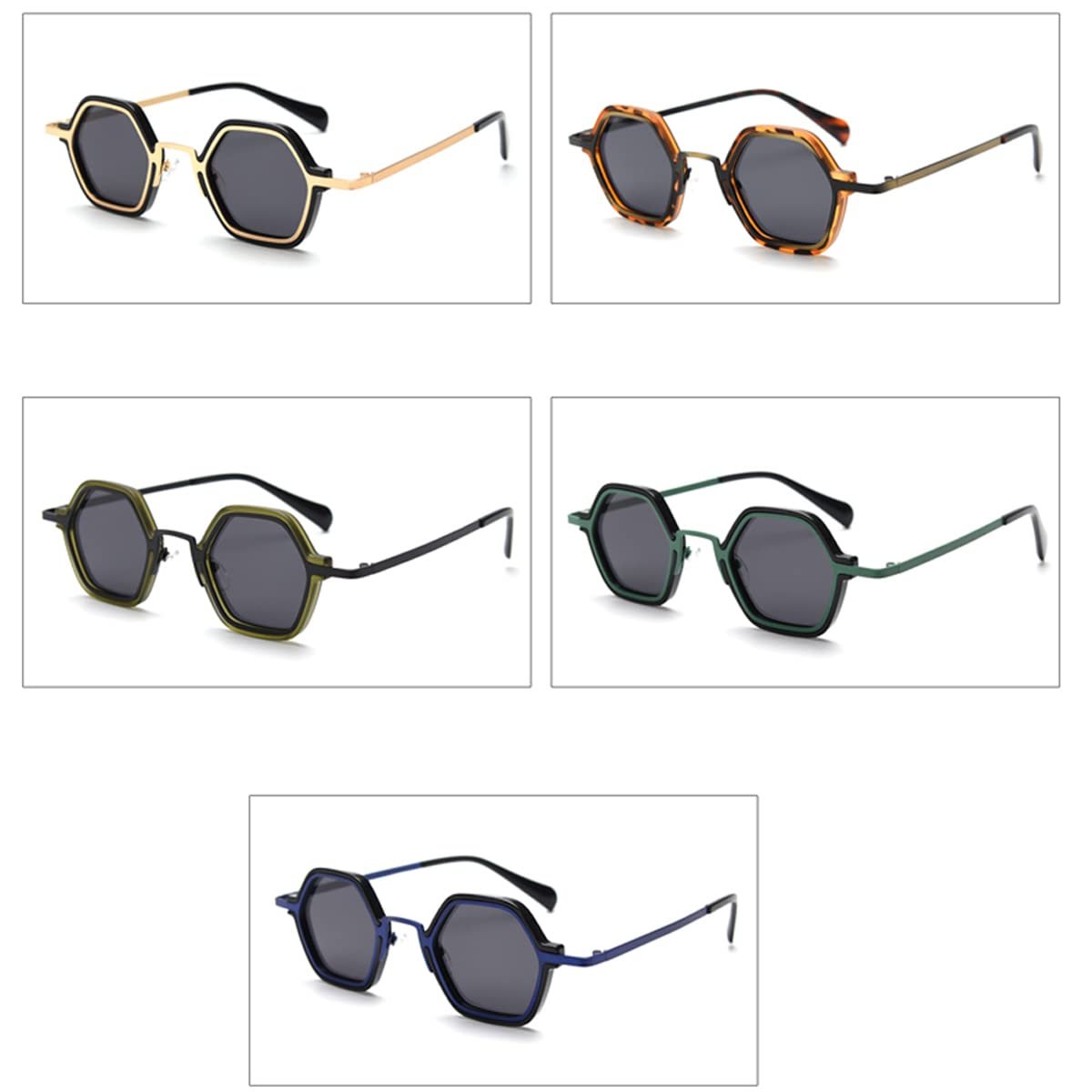 Сонцезахисні окуляри Kachawoo Retro Поляризовані Чоловічі Жіночі, фото №6