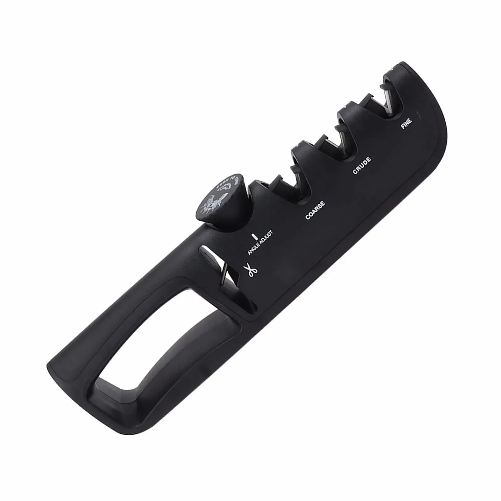 Точилка для ножей регулируемая 4-в-1 профессиональная с футляром Черная, фото №6