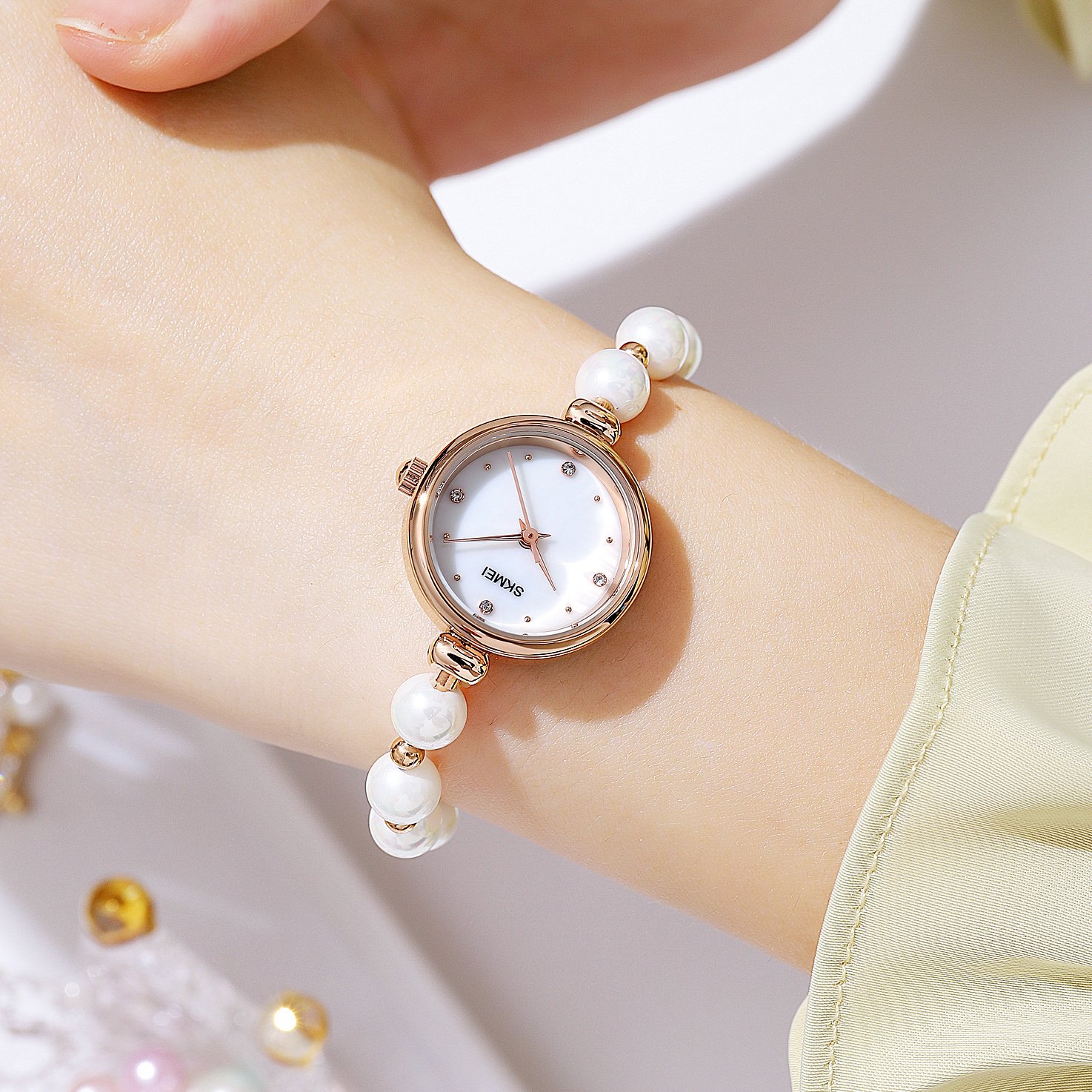 Годинник Skmei 1983WT White, фото №2