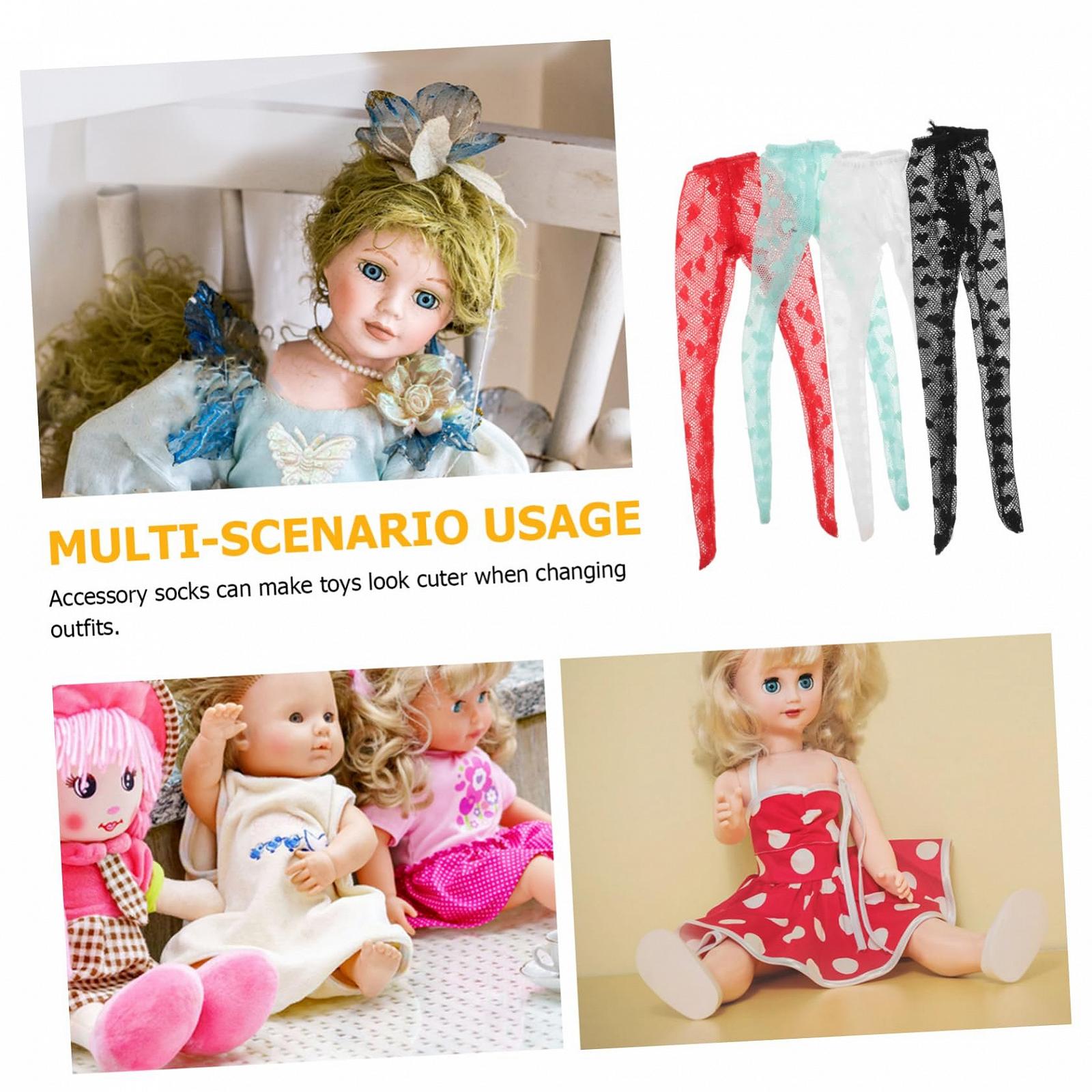 Набор HEMOTON для кукол Колготки 4 шт Полиэстер, фото №9 Набор HEMOTON для кукол Колготки 4 шт Полиэстер, фото №9