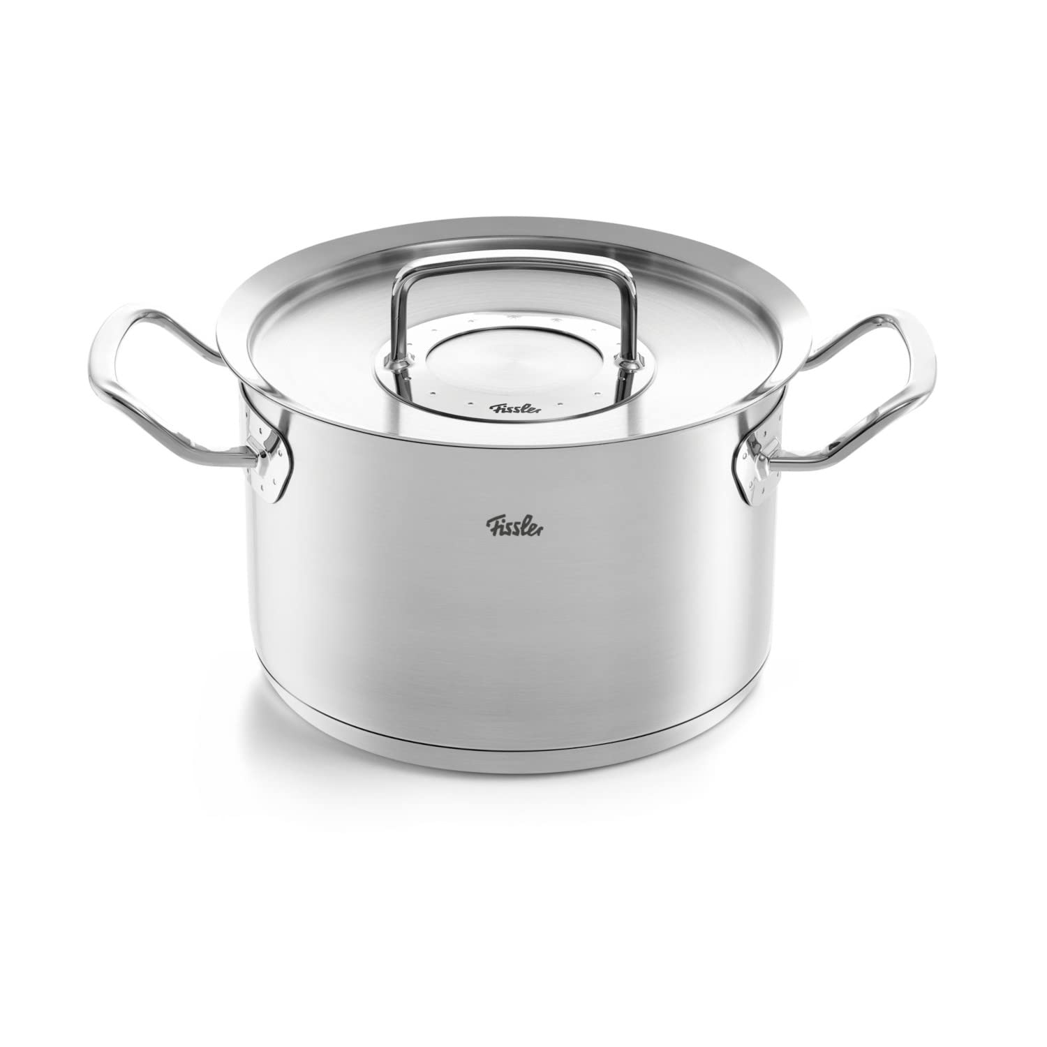 Набор кастрюль Fissler Original Profi Collection из нержавеющей стали из 5 кастрюль с металлической крышкой, фото №2 Набор кастрюль Fissler Original Profi Collection из нержавеющей стали из 5 кастрюль с металлической крышкой, фото №2