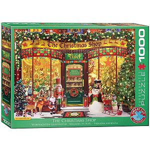 Пазл EuroGraphics The Christmas Shop G. Walton 1000 элементов - Фото 1