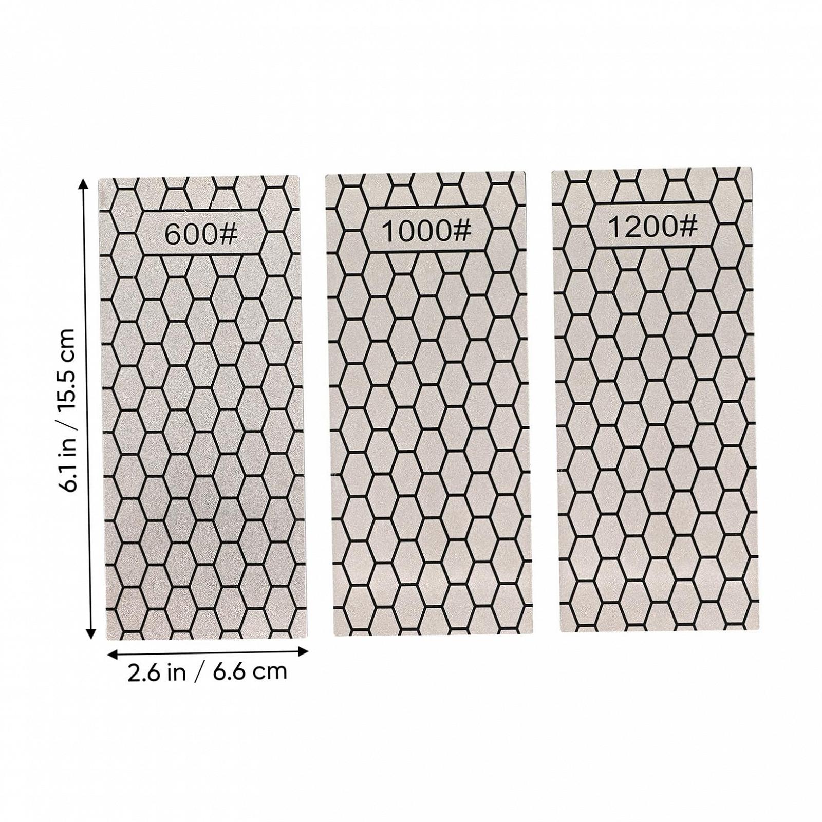 Точилки для ножей VALICLUD алмазные набор 3 шт. с нескользящим дизайном, фото №2