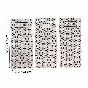 Точилки для ножей VALICLUD алмазные набор 3 шт. с нескользящим дизайном synthetic.ua - Фото 1