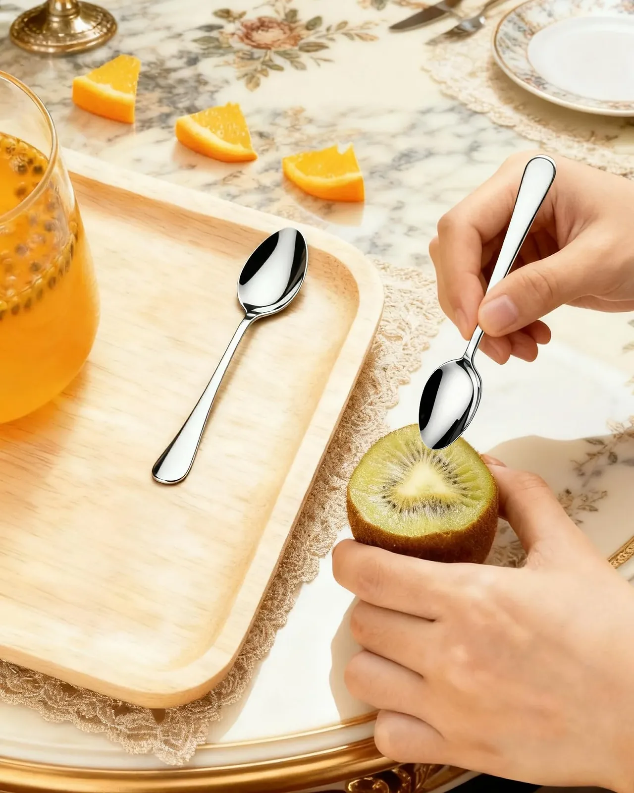 Кавова ложка з нержавіючої сталі, 11 см 12 шт., фото №6