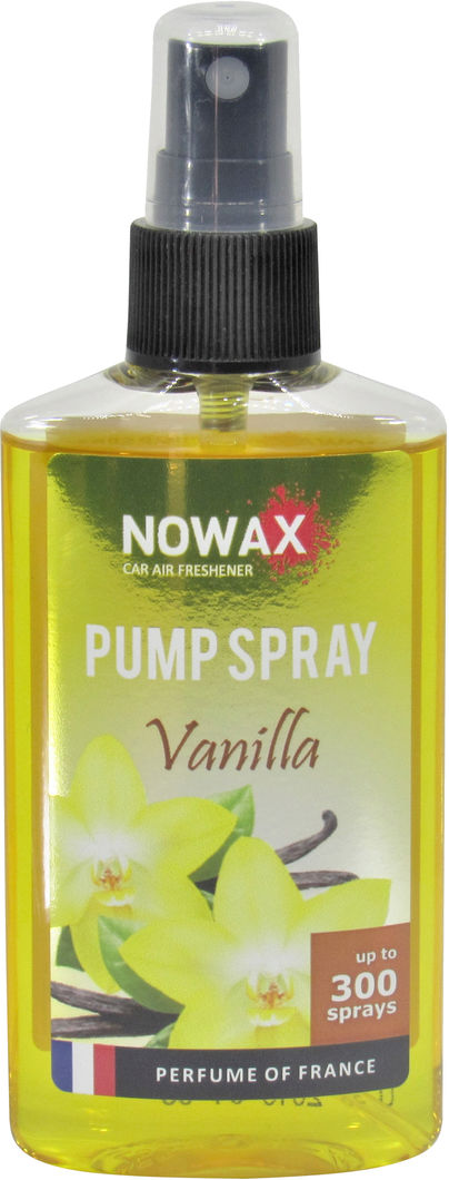 Ароматизатор Nowax Pump Spray Vanilla Спрей 75мл NX07513, фото №1 Ароматизатор Nowax Pump Spray Vanilla Спрей 75мл NX07513, фото №1