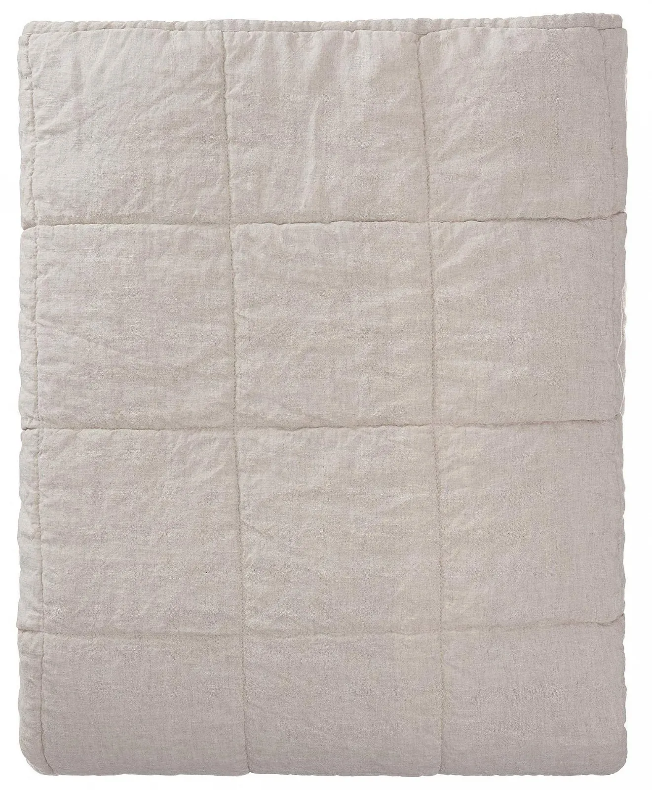 Покрывало URBANARA Karlay 180 см x 230 см Натуральный, фото №2