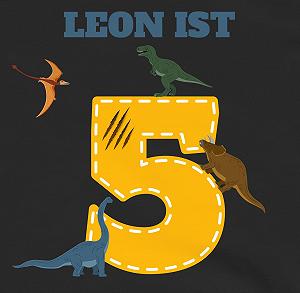 Свитшот Shirtracer Детский свитер для мальчиков и девочек 5th Dinosaur Dinosaur synthetic.ua - Фото 1