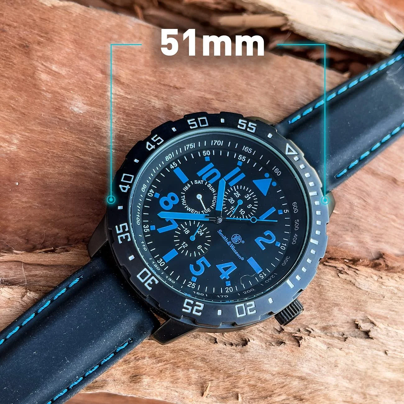 Часы Smith & Wesson Calibrator SWW-877-BL Синий, фото №6