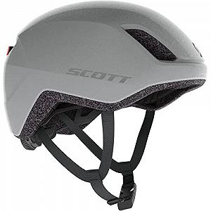Шлем велосипедный Scott Il Doppio City Серебристый светоотражающий - Фото 1
