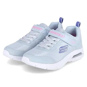 Кроссовки Skechers Microspec Max Plus Subtle Steps для девочек 303546L LTBL Голубой synthetic.ua - Фото 1