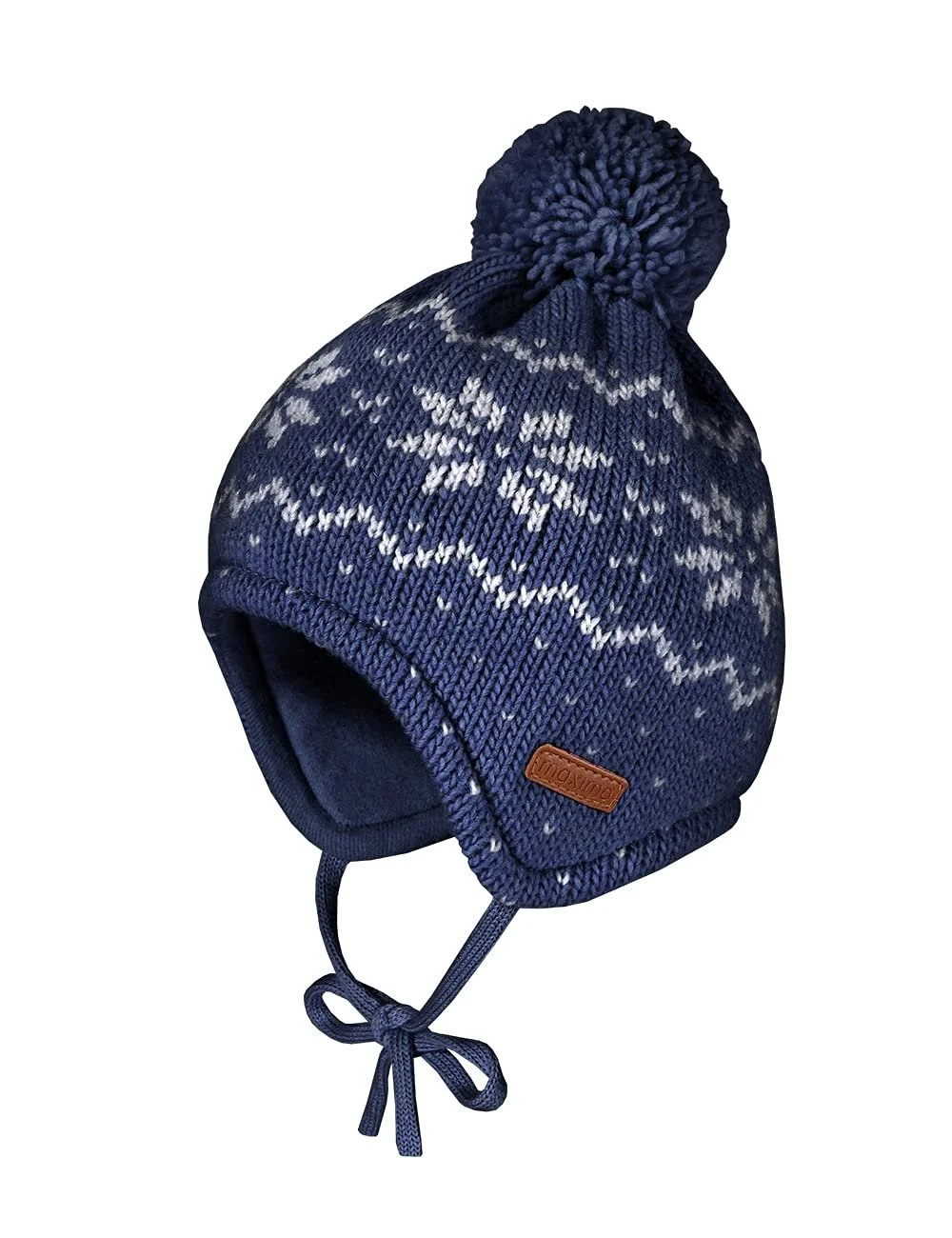 Шапка Maximo Mini Вшитый жаккардовый норвежский стиль Сделано в Германии 47 Темно-синий, фото №1 Шапка Maximo Mini Вшитый жаккардовый норвежский стиль Сделано в Германии 47 Темно-синий, фото №1