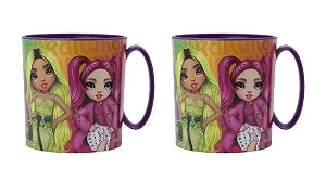 Набор Чашек ALMACENESADAN Raimbow 4860, 2 шт, 350 мл - Фото 1