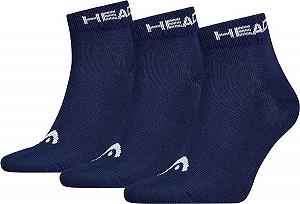 Шкарпетки Head ELEMENTS ALL SPORTS QUARTER 3P Темно-синій  39-42 - Фото 1