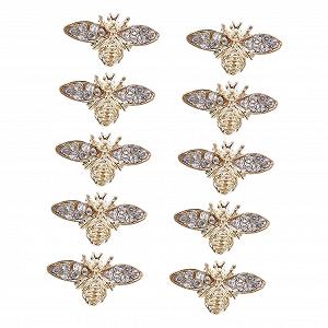 Прикраса для нігтів Housoutil, весільні, золоті, 3D, набір - Фото 1