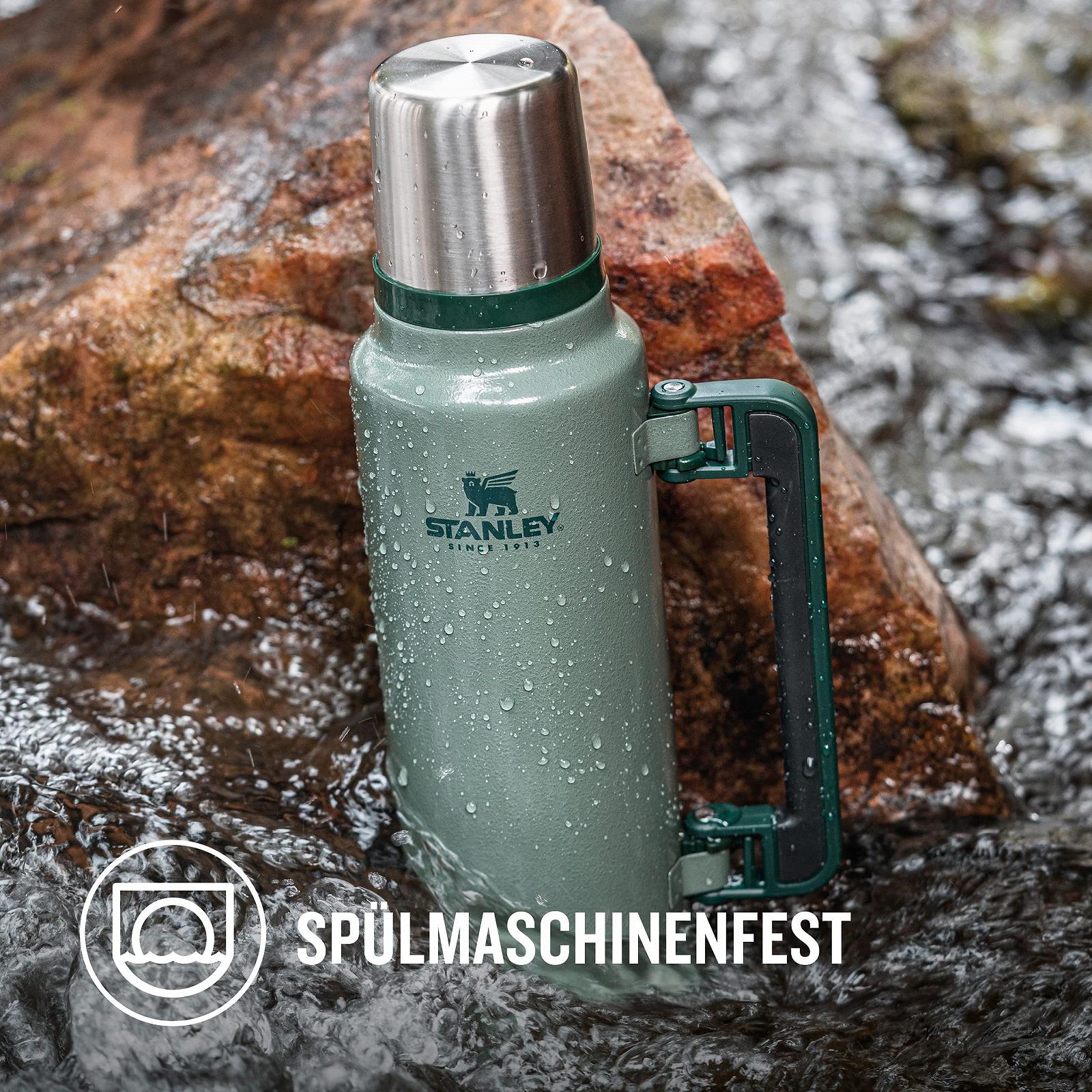 Термос Stanley Classic Legendary 1.9 л Нержавіюча сталь BPA-Free Hammertone Green, фото №7 Термос Stanley Classic Legendary 1.9 л Нержавіюча сталь BPA-Free Hammertone Green, фото №7
