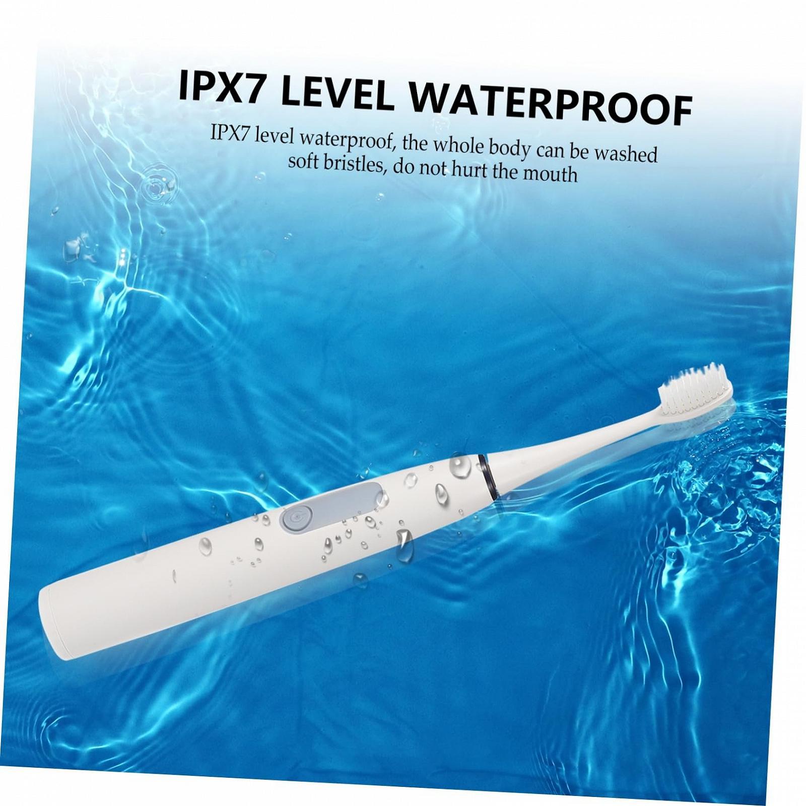 Набір електричних зубних щіток Gatuida 3 шт. дитячі дорожні Кольори землі, фото №5