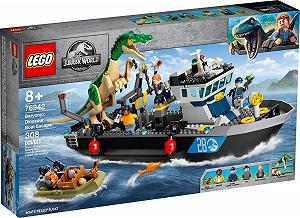 Конструктор LEGO Побег барионикса на катере 76942 Jurassic World Baryonyx Dinosaur Boat Escape - Фото 1