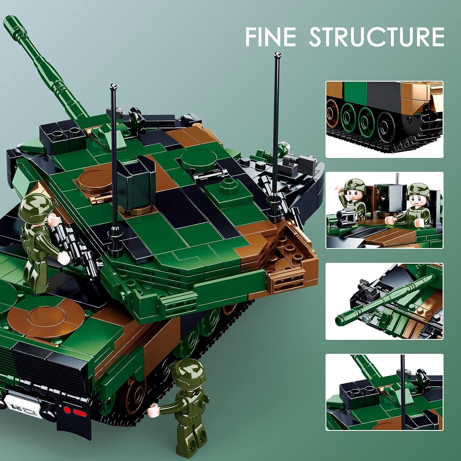 Блоки Sluban M38-B0839 SL95709 Многоцветный, фото №7 Блоки Sluban M38-B0839 SL95709 Многоцветный, фото №7