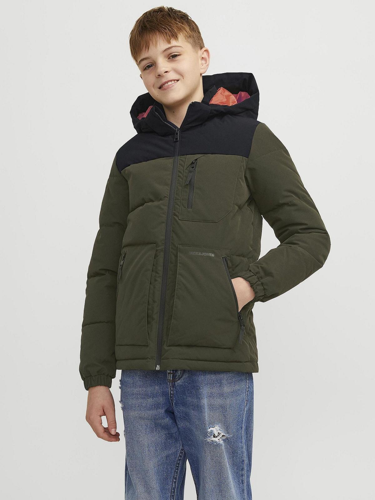 Куртка стьобана для хлопчика JACK & JONES Junior, фото №2 Куртка стьобана для хлопчика JACK & JONES Junior, фото №2
