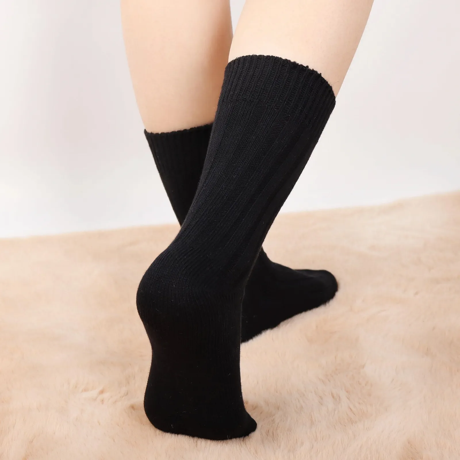 Носки Jeasona шерстяные 5/6 пар Цветные, фото №7