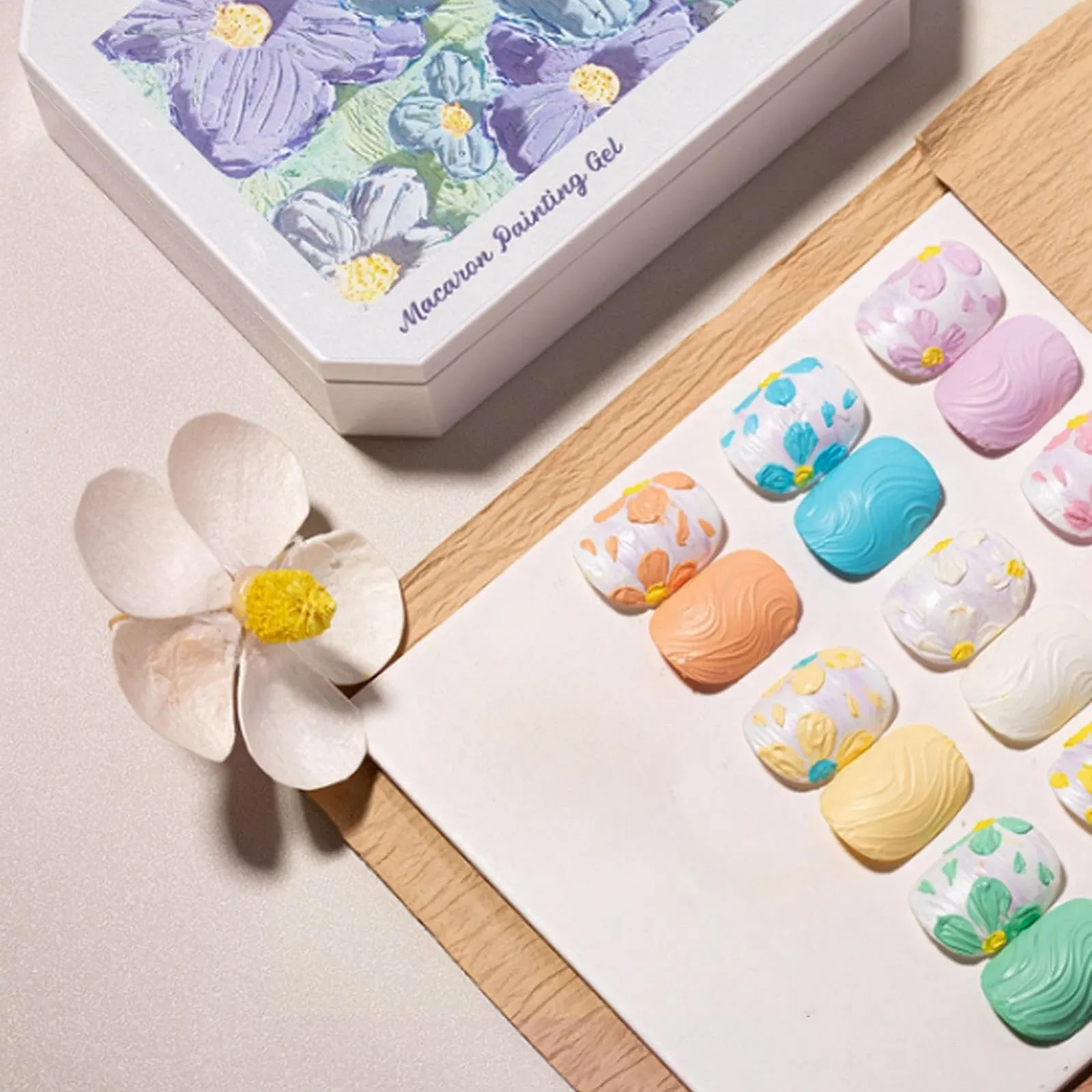 Гель Mal Набор из 9 цветов Radiant для моделирования, рисования, маникюра, фото №2 Гель Mal Набор из 9 цветов Radiant для моделирования, рисования, маникюра, фото №2