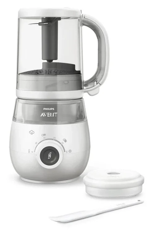 Кухонний комбайн Philips Avent SCF883/20 / 4-в-1 / 1 л / Контейнери для зберігання / Білий, фото №3