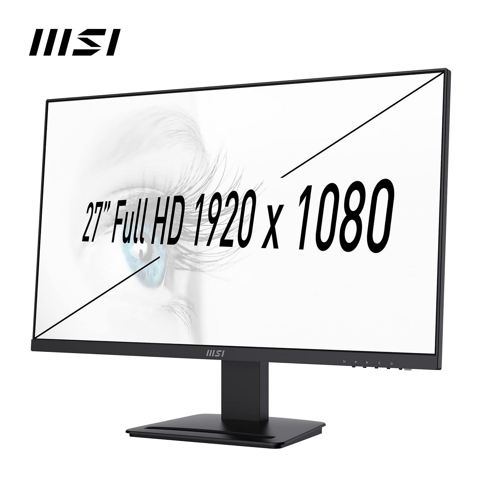 Монітор MSI PRO MP273ADE 27 дюймів Full HD IPS 1920 x 1080 100Hz чорний, фото №2
