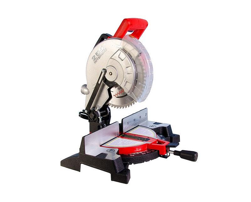 Верстат торцювальний для дерева MPT PROFI 2200 Вт 255х25.4 мм 4500 об/хв платформа 0-45° MMS2503, фото №3