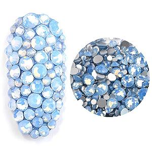 Штучні прикраси: декоративні маленькі блискучі міні-блискітки-стрази - Фото 1