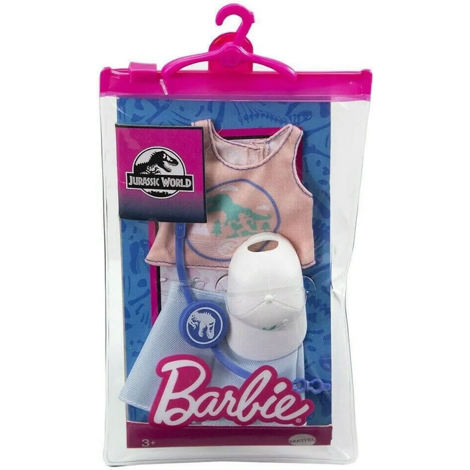 Набір Одягу та Аксесуарів Barbie Jurassic World GRD45 & GRD46, фото №5 Набір Одягу та Аксесуарів Barbie Jurassic World GRD45 & GRD46, фото №5
