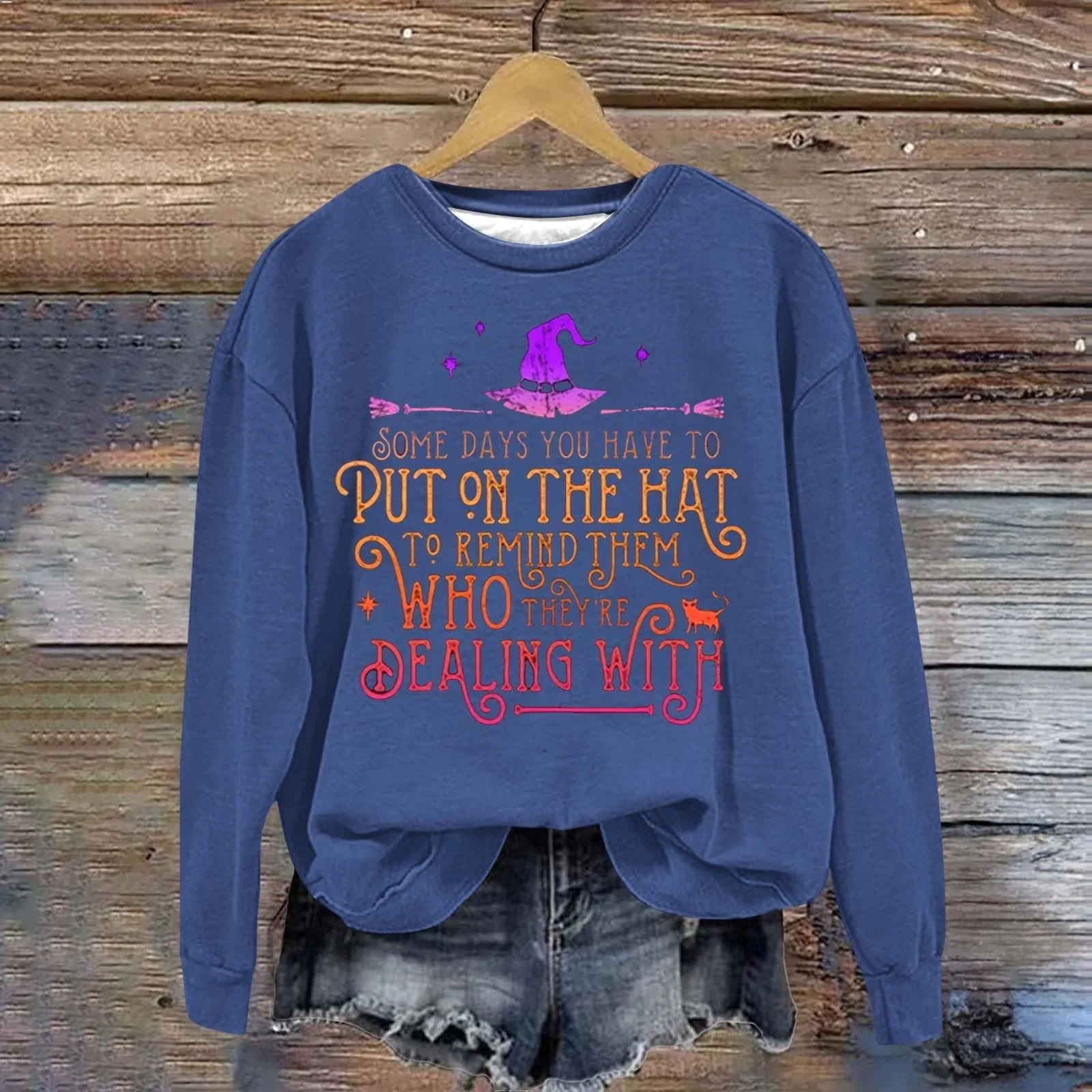 Світшот з довгими рукавами, Хелловін, фото №3