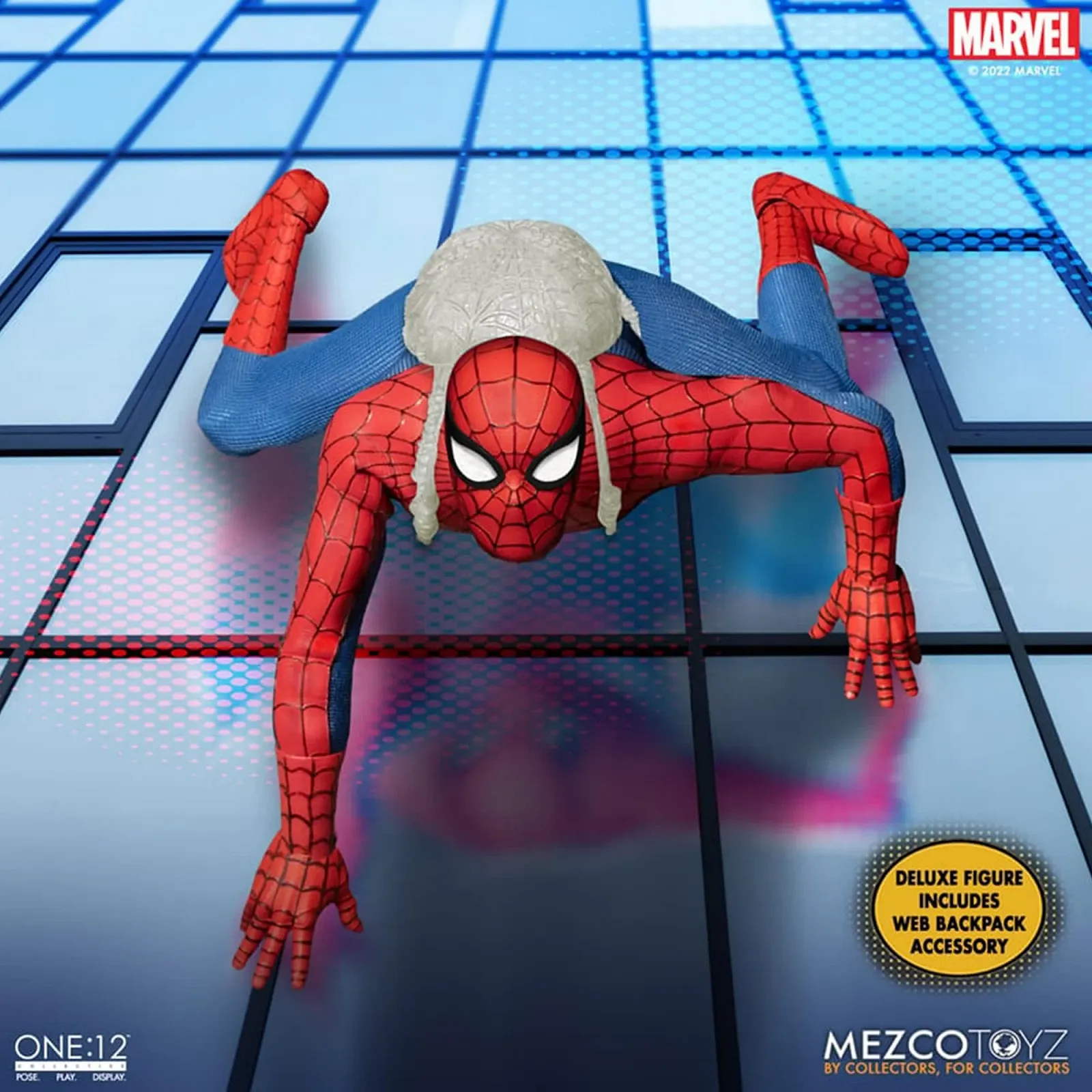 Колекційна фігурка Mezco One:12 Deluxe Edition The Amazing Spider-Man деталізована пластикова, фото №2