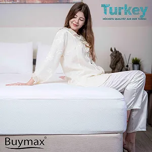 Набор Наматрасников Waterproof BUYMAX 2 шт. 90 x 200 см synthetic.ua - Фото 1