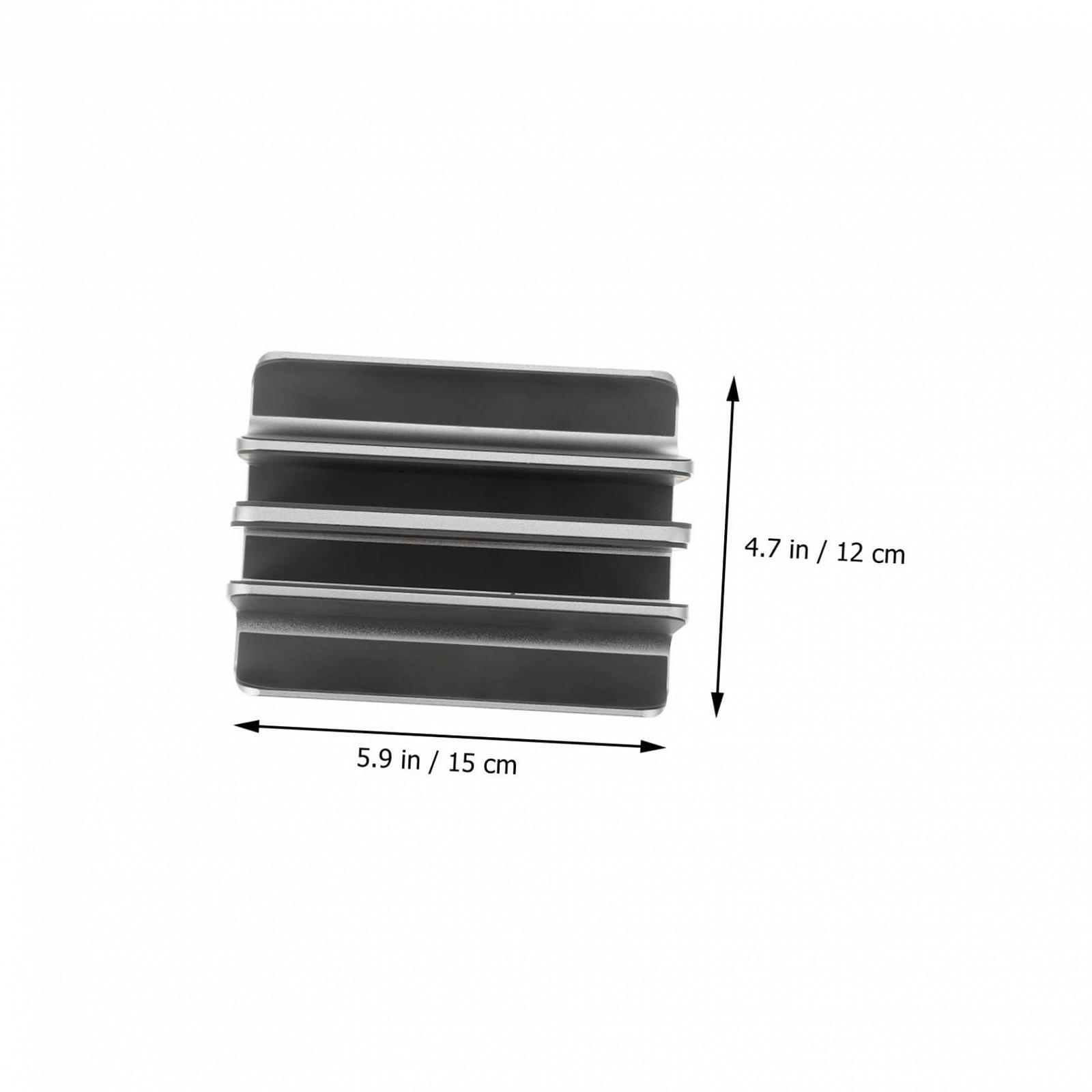 Вертикальна підставка для ноутбука Алюмінієвий сплав Практичний Тримач для столу та офісу Елегантний, фото №6