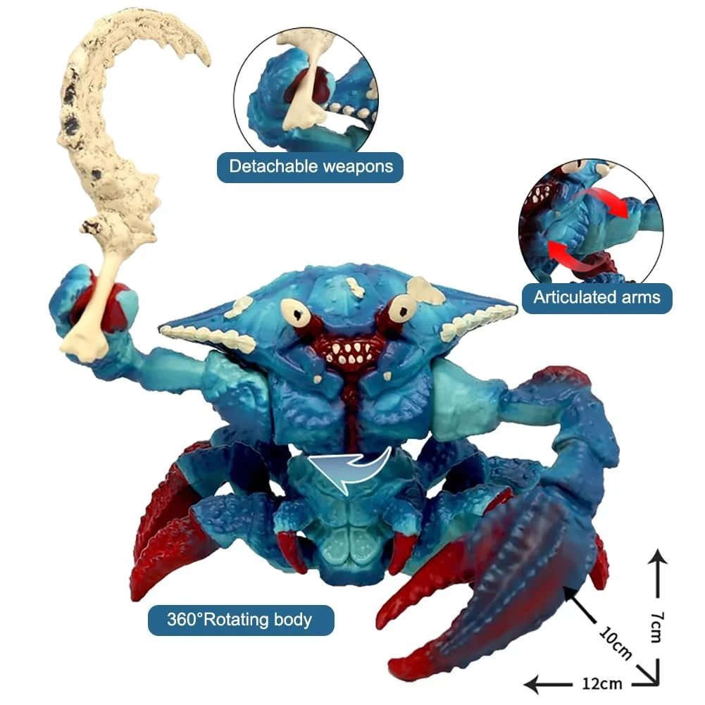 Іграшкова фігурка монстра Eldrador Schleich Warcraft Підводний краб 12 x 7 x 10 см, фото №4