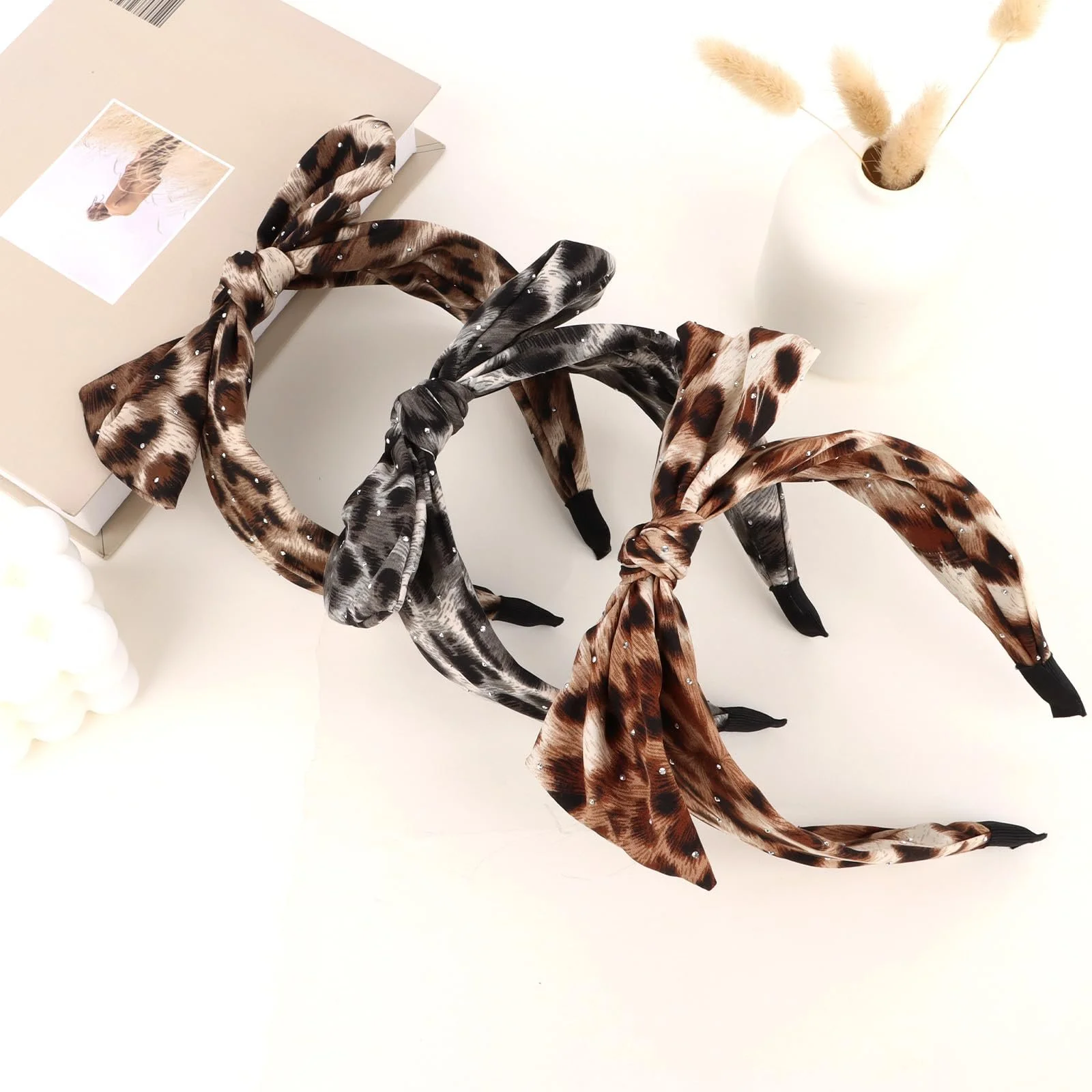 Набір з 3 модних жіночих обручів для волосся, фото №7