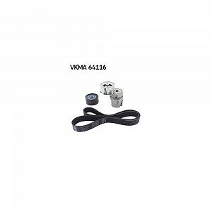 Комплект поліклинового ременя SKF VKMA 64116 для MAZDA - Фото 1