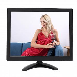 Монитор PUSOKEI 12.1 HD LED Портативный VGAAV BNC USB DC вход Два динамика с пультом и регулируемым держателем - Фото 1