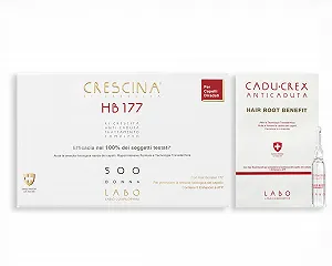 Средство для роста волос Labo Cosprophar Transdermic Re-Growth HB 177 для женщин и против выпадения волос, полный курс для женщин, дозировка 500 - Фото 1