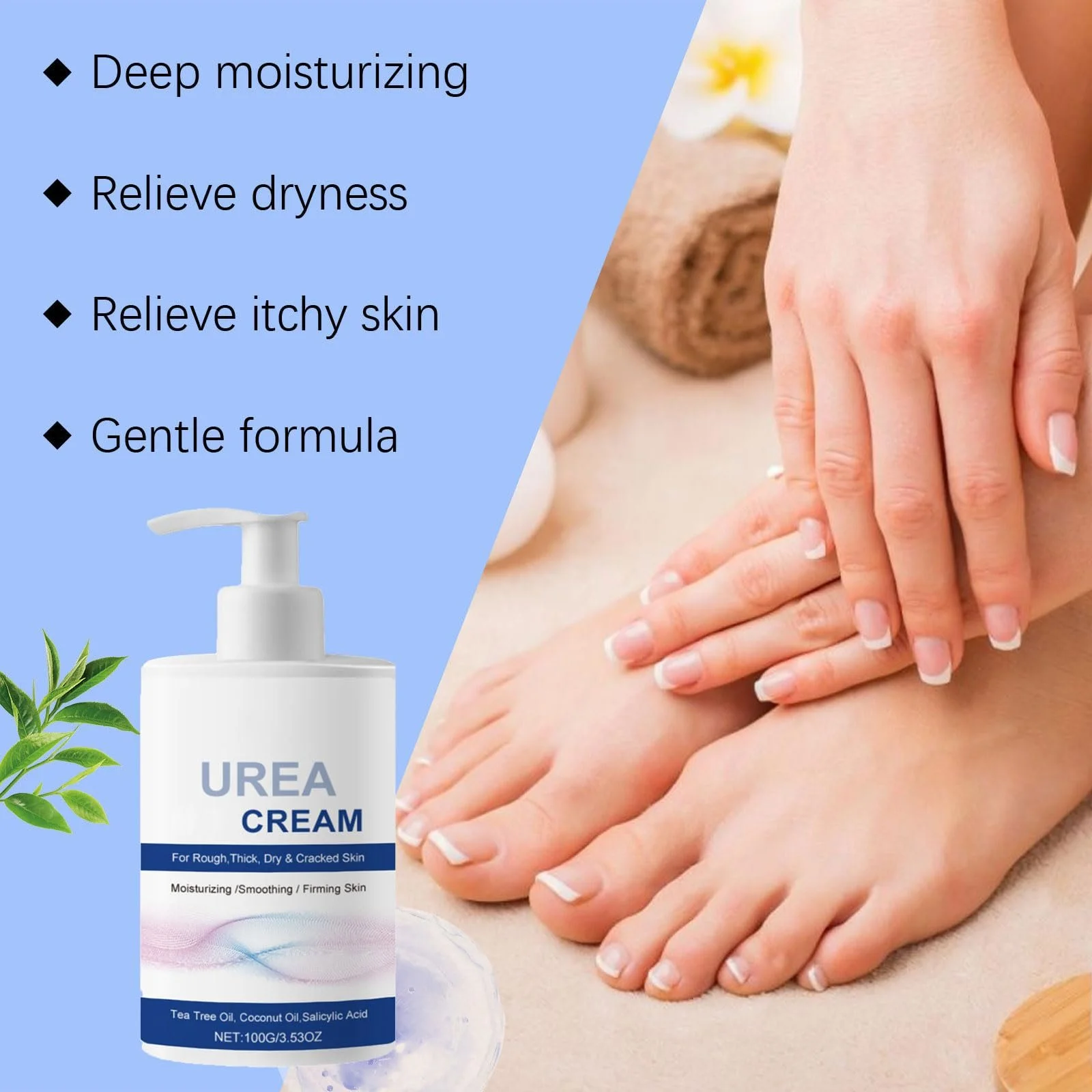 Крем для ног Urea Cream Plus Salicylic Acid с салициловой кислотой 100 г 1 шт., фото №5