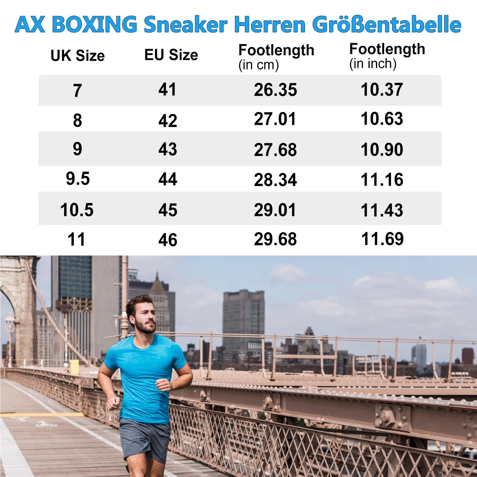 Кроссовки AX BOXING Спортивные Мужские Легкие Размер 41-46 EU, фото №9 Кроссовки AX BOXING Спортивные Мужские Легкие Размер 41-46 EU, фото №9