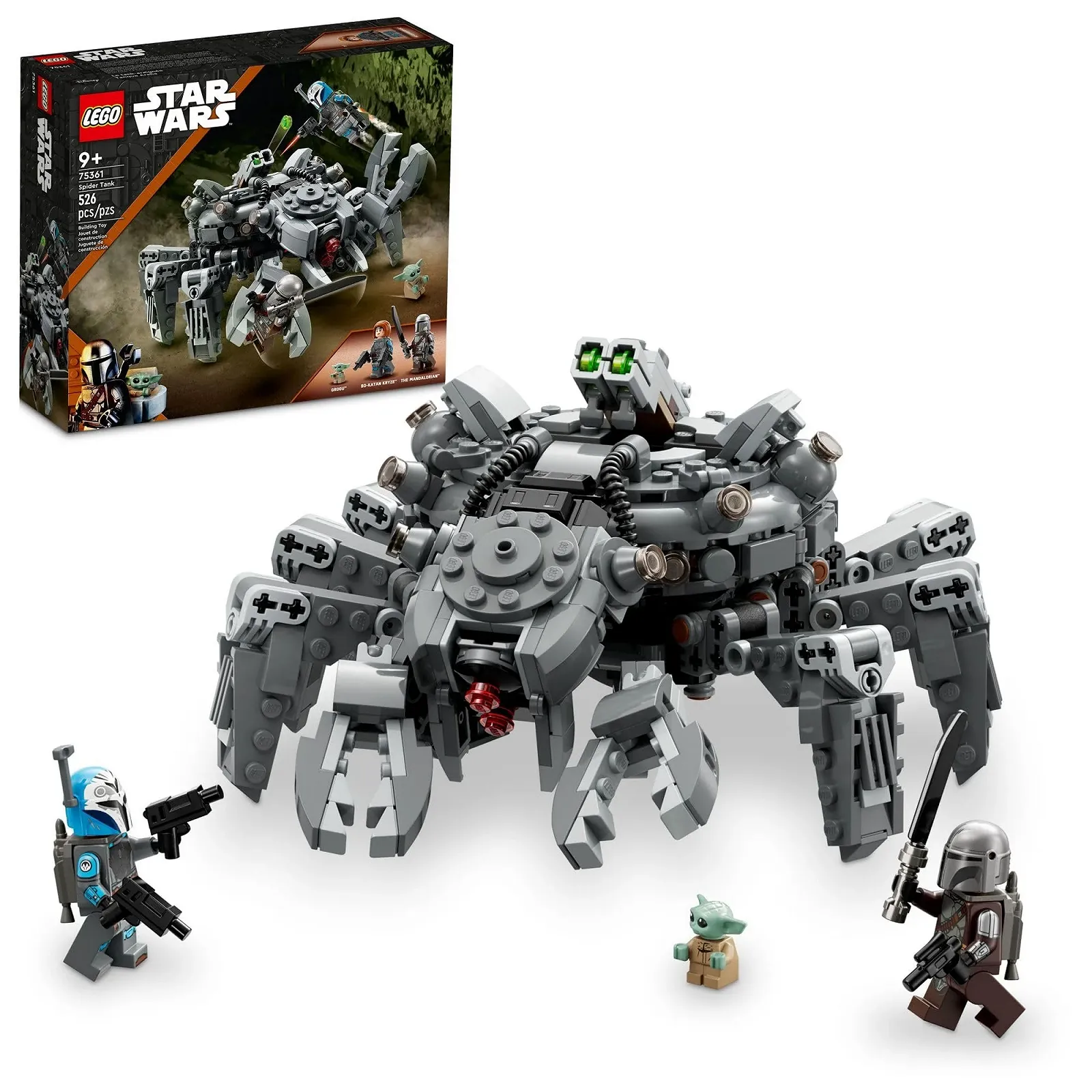 Конструктор LEGO Star Wars Spider Tank Мех для мальчиков и девочек от 9 лет 75361, фото №1