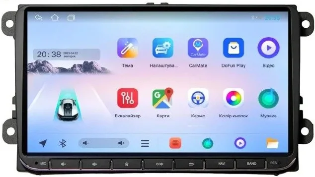 Штатная магнитола Baxster TS-912 VW universal 1/32 (Volkswagen \ Skoda \ Seat), фото №2