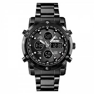Часы наручные Skmei 1389 Оriginal Black 1389BK - Фото 1