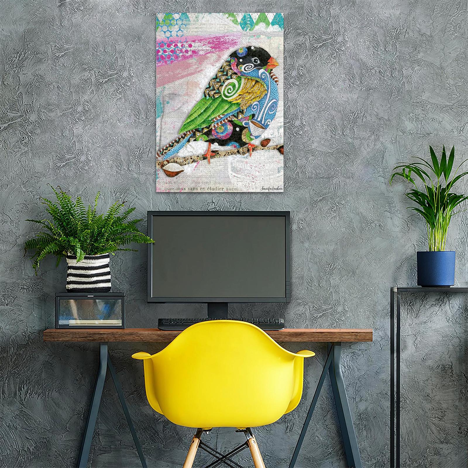 Пазл Ravensburger 12001438 Swirly Bird 1000 деталей, фото №5