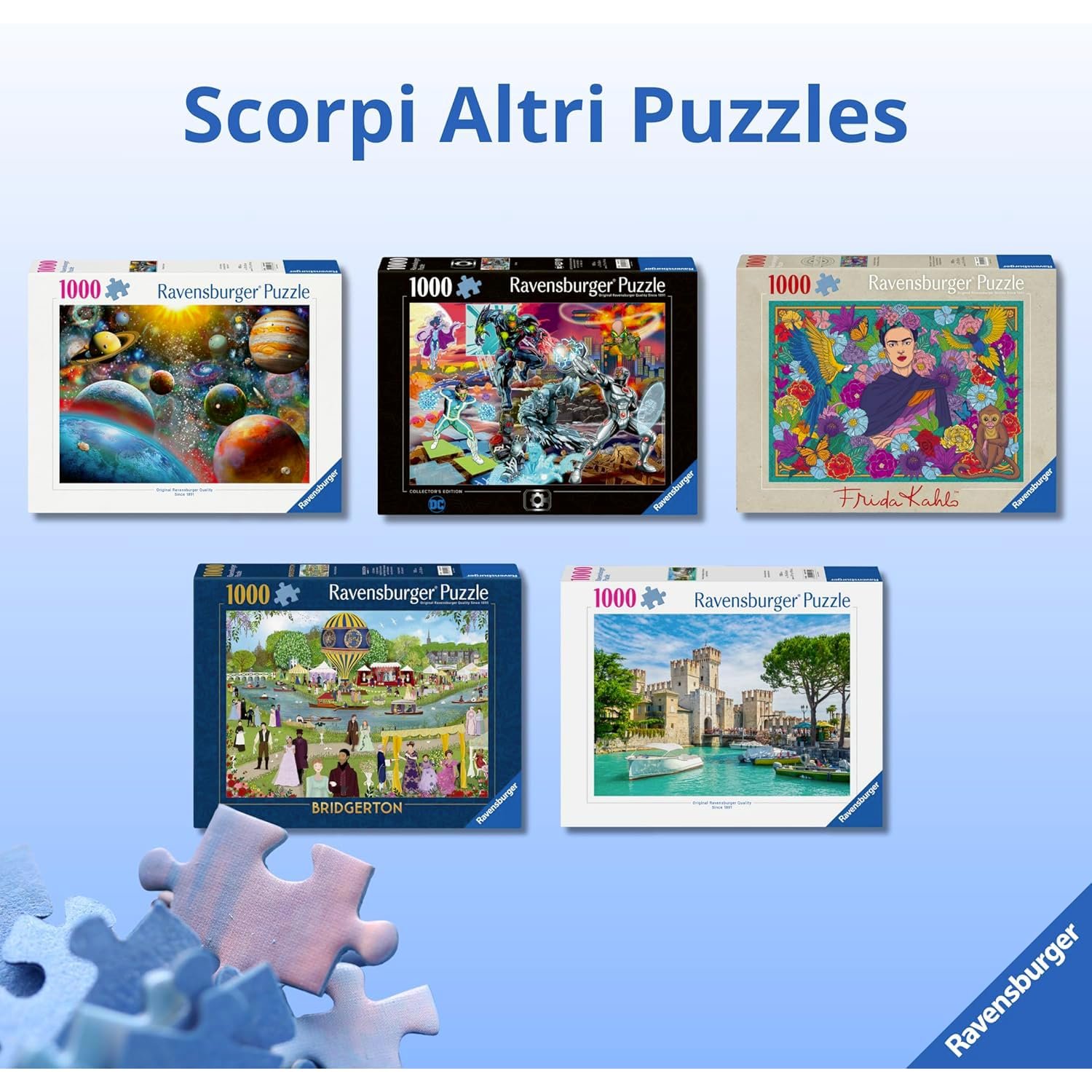 Пазл Ravensburger Barcelona 1000 элементов 70 x 50 см, фото №7