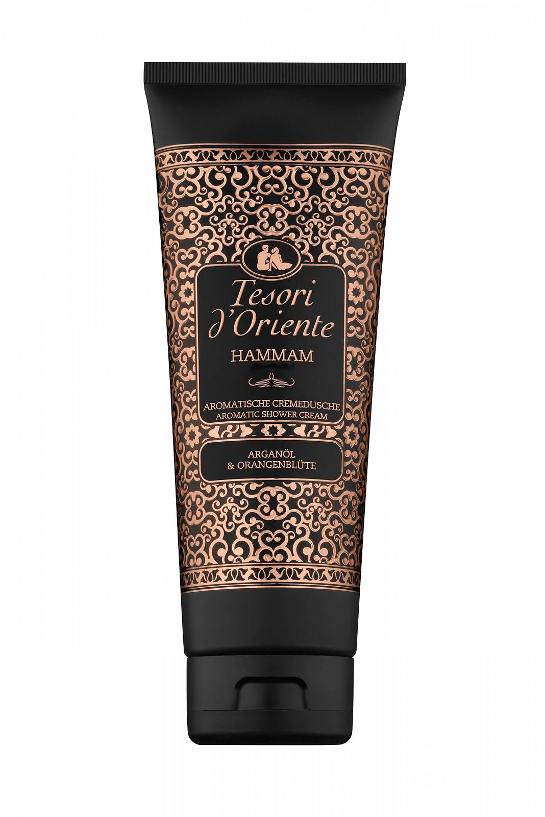 Крем-гель для душа TESORI D'ORIENTE Hammam Аргановое масло и цветы апельсина 250 мл, фото №1