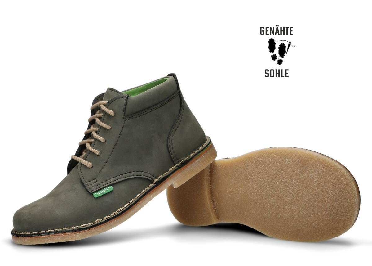 Мужские ботинки Nagaba Кожаное, фото №5